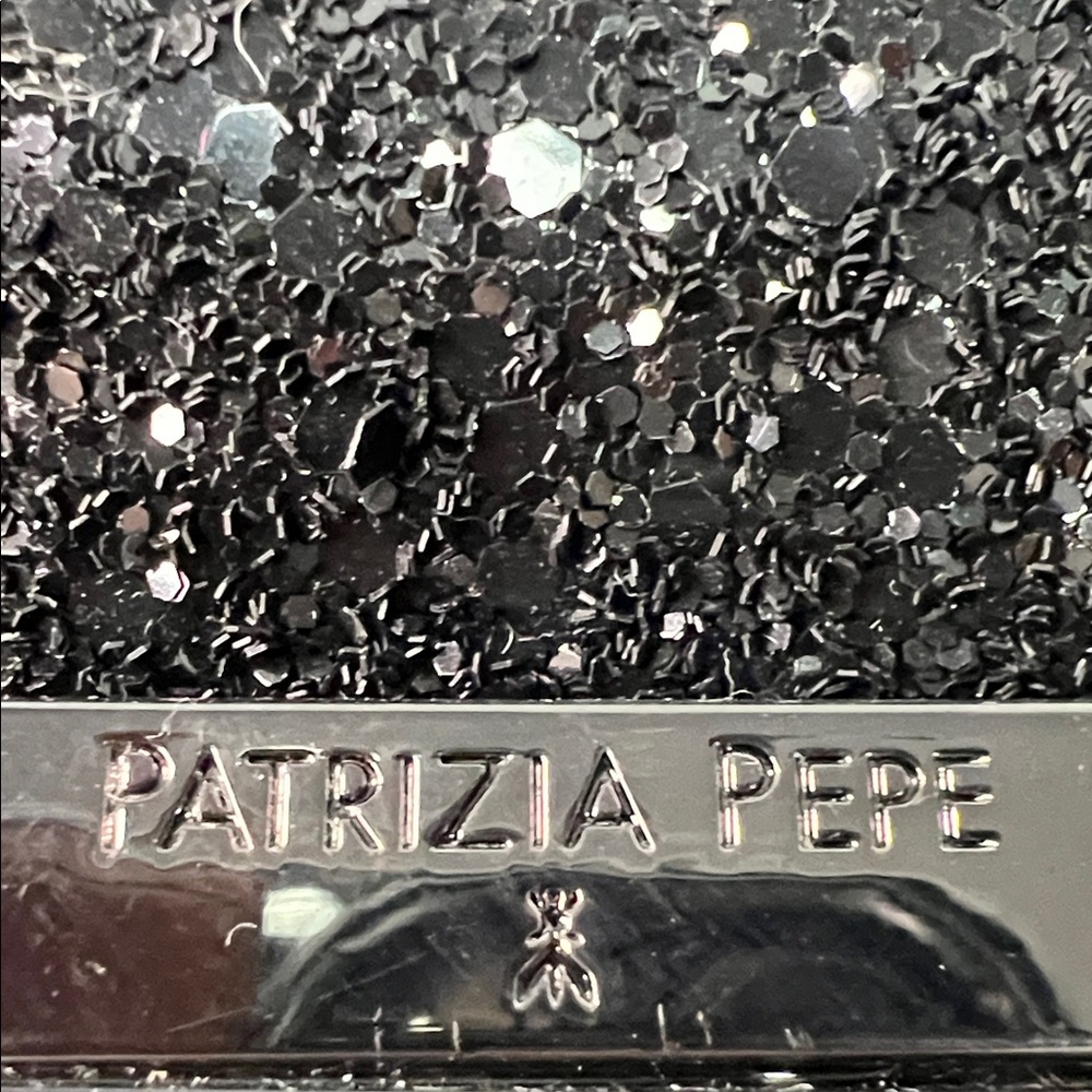 Patrizia Pepe Black and Green Shoulder Bag - Picture 3 of 15